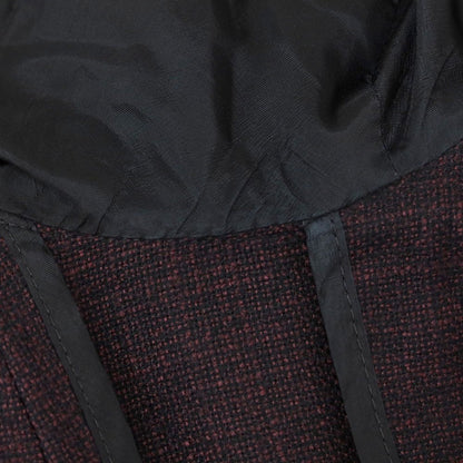 [Used] TAGLIATORE Wool Tailored Jacket Plum x Black [44] [Condition Rank B] [Men&