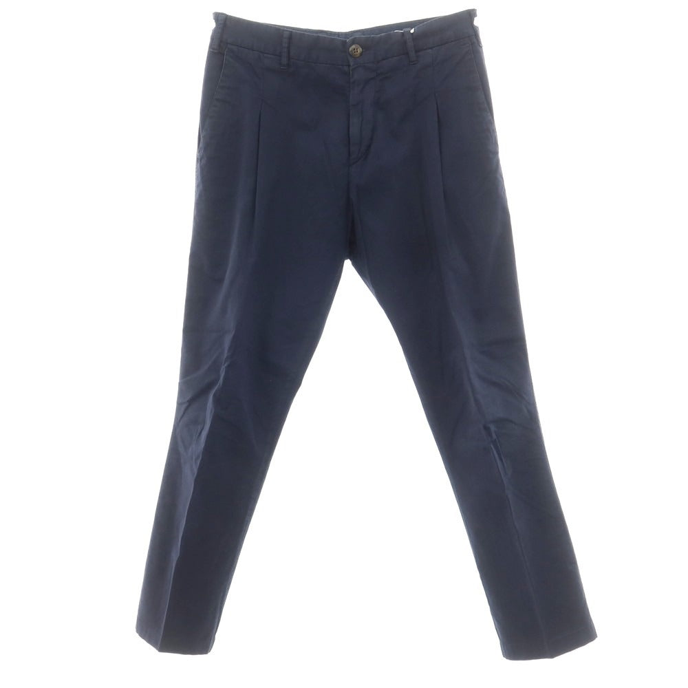[Used] JWBRINE Stretch Cotton Casual Slacks Pants Navy [44] [Condition Rank C] [Men&