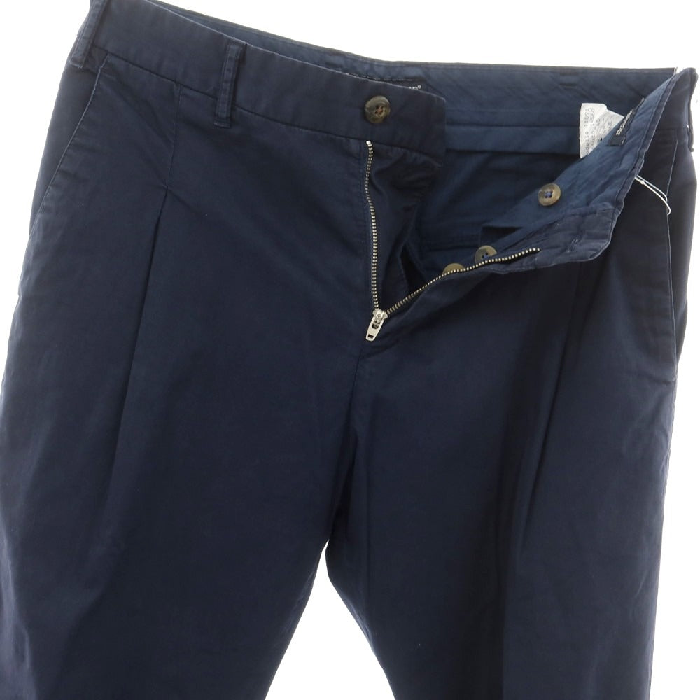 [Used] JWBRINE Stretch Cotton Casual Slacks Pants Navy [44] [Condition Rank C] [Men&