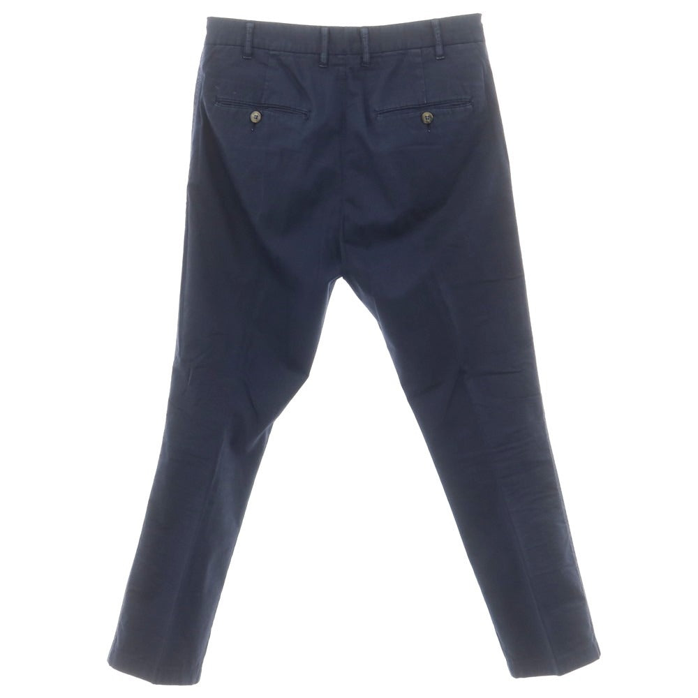 [Used] JWBRINE Stretch Cotton Casual Slacks Pants Navy [44] [Condition Rank C] [Men&