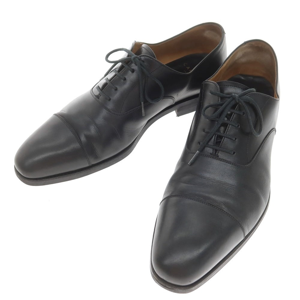 [Used] Carmina Straight Tip Dress Shoes Black [8] [Condition Rank C] [Men&