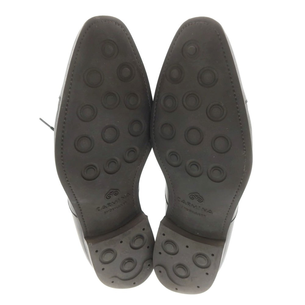 [Used] Carmina Straight Tip Dress Shoes Black [8] [Condition Rank C] [Men&