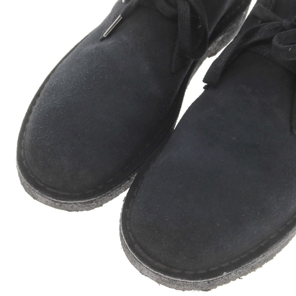 [Used] Clarks DESERT TREK Suede Desert Shoes Black [UK8] [Condition Rank C] [Men&