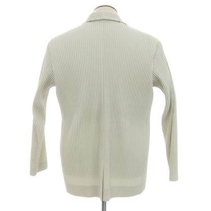 [Used] Homme Plissé Issey Miyake Spring/Summer 2025 Pleated Jacket Frosty Green [No description (L size)] [Condition Rank A] [Men&