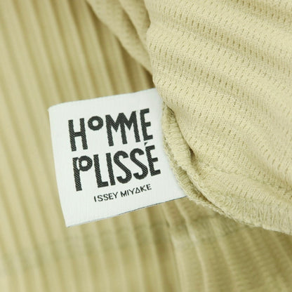 [Used] Homme Plissé Issey Miyake Spring/Summer 2025 Pleated Double Zip Hoodie Light Green [No Size (L)] [Condition Rank A] [Men&