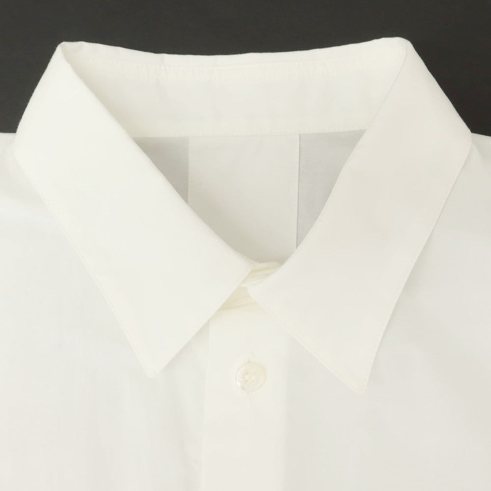 【中古】オム プリッセ イッセイミヤケ HOMME PLISSE ISSEY MIYAKE 2025年春夏  コットン カジュアルシャツ ホワイト【サイズ4】【 状態ランクA 】【 メンズ 】[EPD]