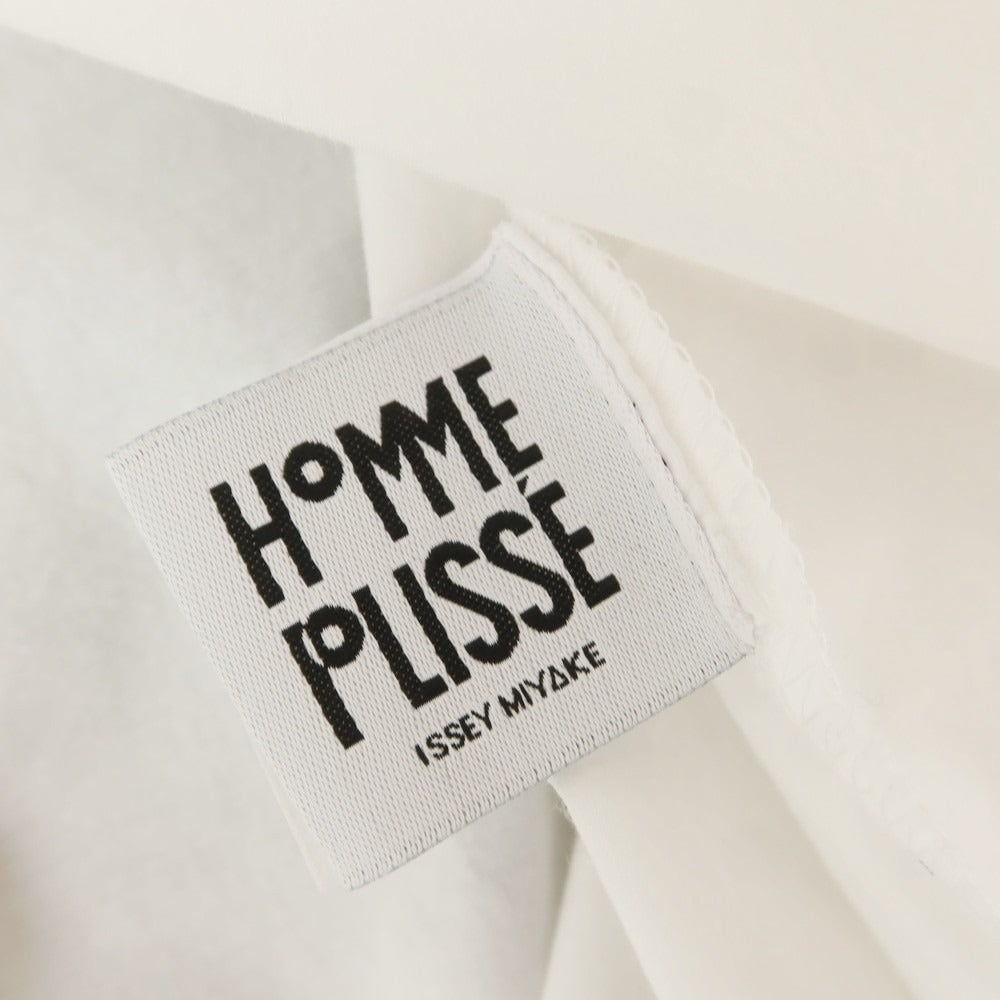 【中古】オム プリッセ イッセイミヤケ HOMME PLISSE ISSEY MIYAKE 2025年春夏  コットン カジュアルシャツ ホワイト【サイズ4】【 状態ランクA 】【 メンズ 】[EPD]