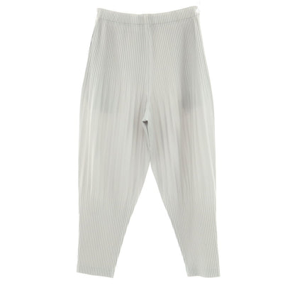 [Used] Homme Plisse Issey Miyake Pleated Easy Pants Light Gray [3] [Condition Rank A] [Men&
