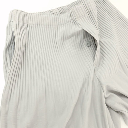[Used] Homme Plisse Issey Miyake Pleated Easy Pants Light Gray [3] [Condition Rank A] [Men&