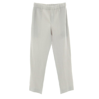 [Used] Homme Plisse Issey Miyake Pleated Easy Pants Light Gray [1] [Condition Rank A] [Men&