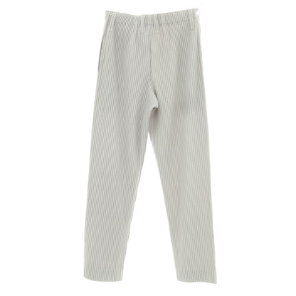 [Used] Homme Plisse Issey Miyake Pleated Easy Pants Light Gray [1] [Condition Rank A] [Men&