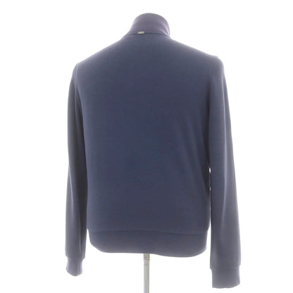 【中古】ヘルノ Herno スウェット ダブルジップ ダウンジャケット ネイビー【 50 】【 状態ランクC 】【 メンズ 】