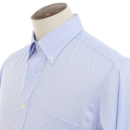 [Used] [Unused] CHOYA Cotton Button-down Dress Shirt Blue [41] [Condition Rank S] [Men&