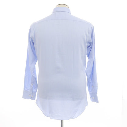 [Used] [Unused] CHOYA Cotton Button-down Dress Shirt Blue [41] [Condition Rank S] [Men&