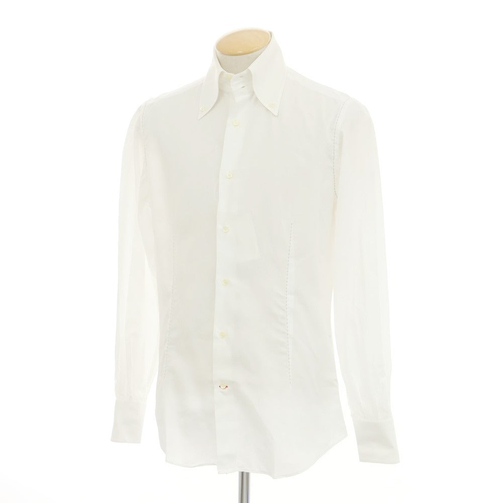 [Used] Stefano Branchini Due Bottoni Dress Shirt White [37] [Condition Rank C] [Men&