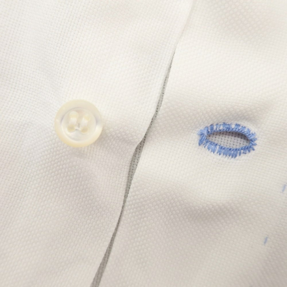 [Used] EMANUELE MAFFEIS Cotton Wide Collar Dress Shirt White [No size indicated (M size)] [Condition Rank D] [Men&