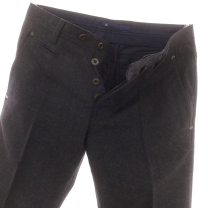 【中古】ジーティーアー G.T.A ウール カジュアルスラックスパンツ チャコールグレー【 46 】【 状態ランクB 】【 メンズ 】