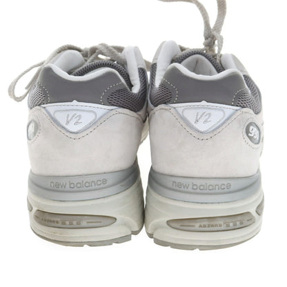 【中古】ニューバランス NEW BALANCE 991LG2 USA製 スニーカー ライトグレー【 9 】【 状態ランクB 】【 メンズ 】