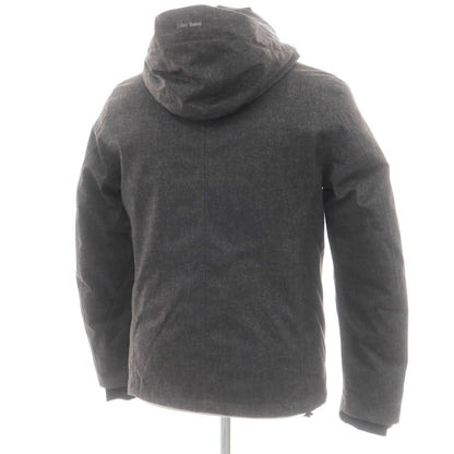 【中古】ヘルノ Herno ポリエステル ダブルジップ ダウンジャケット ダークグレー【 42 】【 状態ランクC 】【 メンズ 】