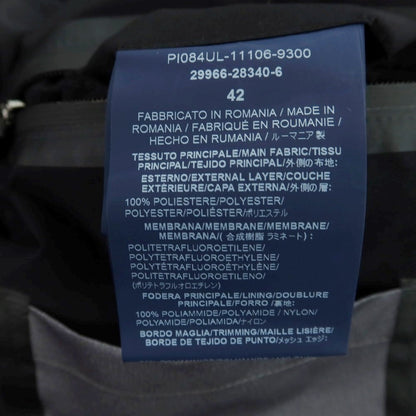 【中古】ヘルノ Herno ポリエステル ダブルジップ ダウンジャケット ブラック【 42 】【 状態ランクC 】【 メンズ 】