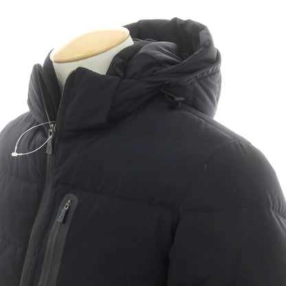 【中古】ヘルノ Herno ポリエステル ダブルジップ ダウンジャケット ブラック【 42 】【 状態ランクC 】【 メンズ 】