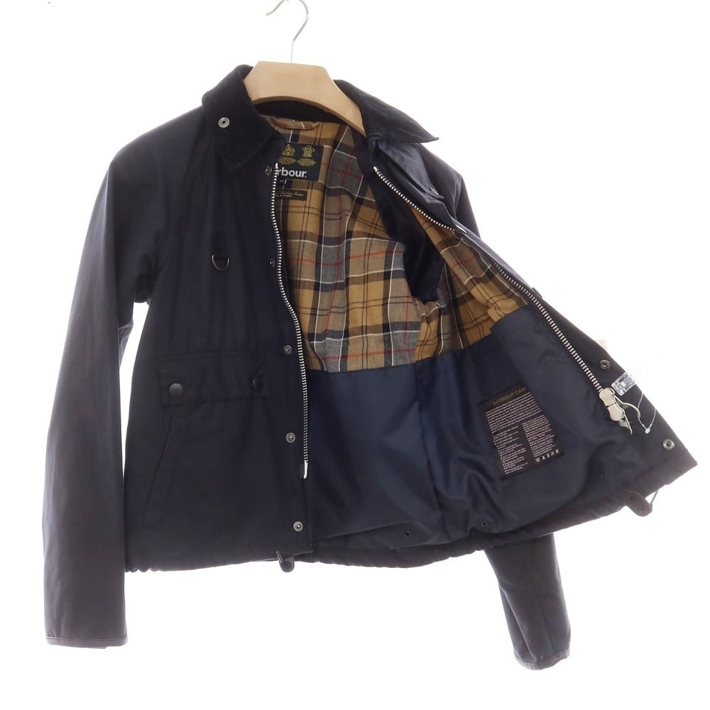[Used] Barbour SL SPEY Waxed Cotton Field Jacket Navy [34] [Condition Rank B] [Men&