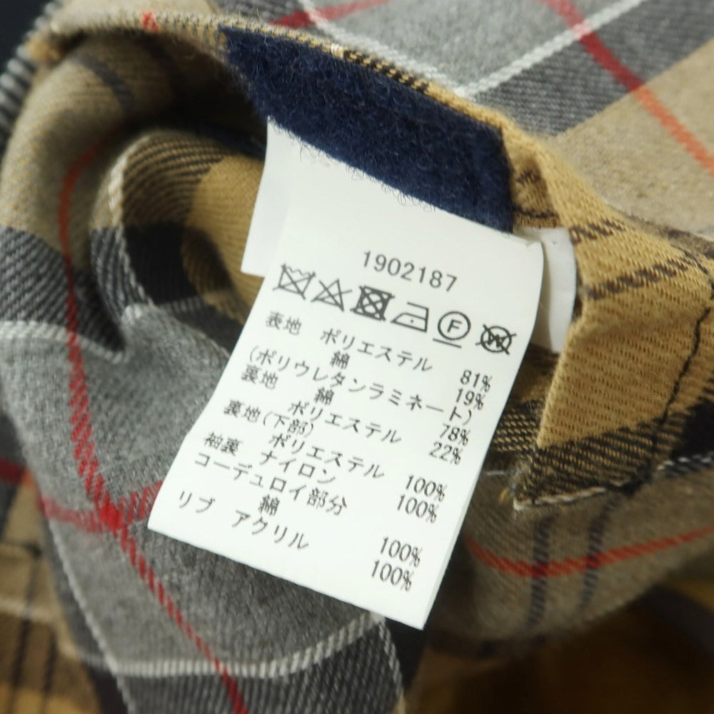 【中古】バブアー Barbour SL BEDALE ファーライナーベスト付き フィールドジャケット ネイビー【サイズ34】【 状態ランクB 】【 メンズ 】[BPD]