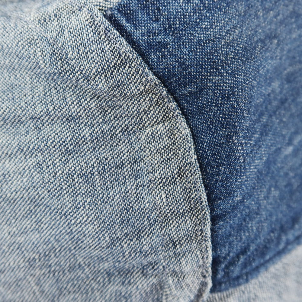 [Used] Giannetto denim western shirt, dark blue [36] [Condition: C] [Men&