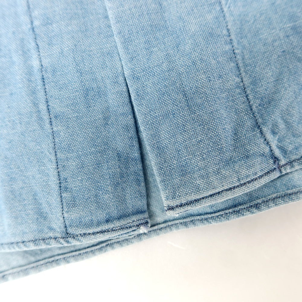 [Used] Giannetto cotton casual shirt, light blue [36] [Condition: C] [Men&