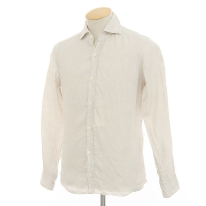 [Used] Giannetto Linen Casual Shirt Sand Beige [36] [Condition Rank C] [Men&