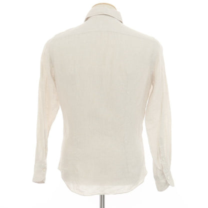 [Used] Giannetto Linen Casual Shirt Sand Beige [36] [Condition Rank C] [Men&