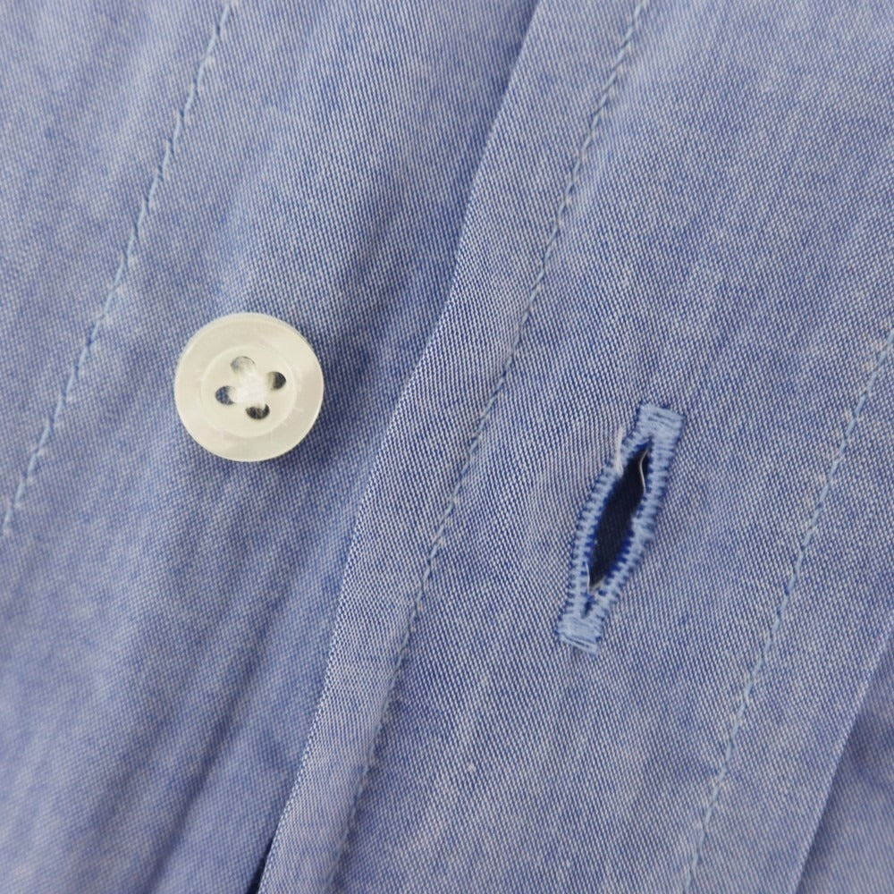 [Used] INDIVIDUALIZED SHIRTS Cotton Button-down Shirt Blue [14 1/2] [Condition Rank C] [Men&