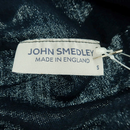 【中古】ジョンスメドレー JOHN SMEDLEY ハイゲージ ウール モックネック プルオーバーニット ネイビー【 S 】【 状態ランクB 】【 メンズ 】