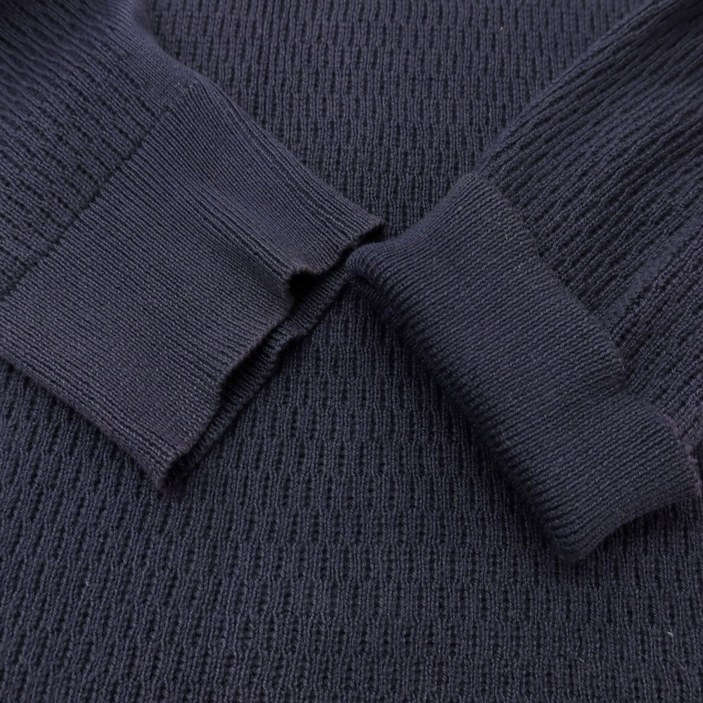 [Used] John Smedley JOHN SMEDLEY Cotton Crew Neck Pullover Knit Navy [S] [Condition Rank D] [Men&