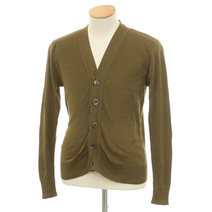 [Used] Letroyes High Gauge Cotton Knit Cardigan Khaki [S] [Condition Rank B] [Men&
