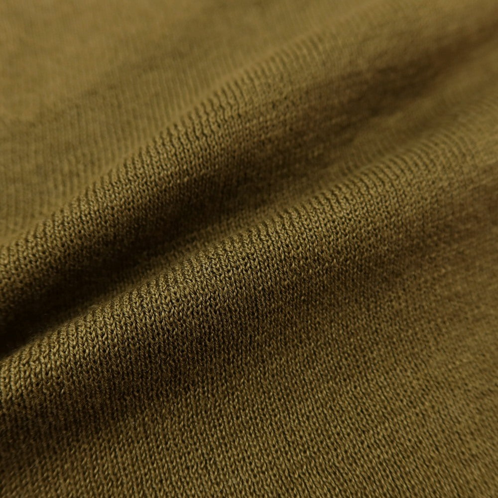 [Used] Letroyes High Gauge Cotton Knit Cardigan Khaki [S] [Condition Rank B] [Men&