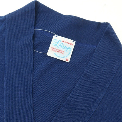 [Used] Letroyes High Gauge Cotton Knit Cardigan Blue [S] [Condition Rank B] [Men&