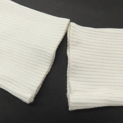 [Used] Letroyes High Gauge Cotton Knit Cardigan White [S] [Condition Rank B] [Men&