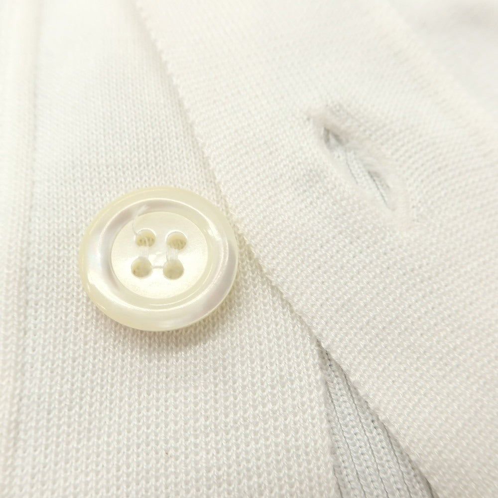 [Used] Letroyes High Gauge Cotton Knit Cardigan White [S] [Condition Rank B] [Men&