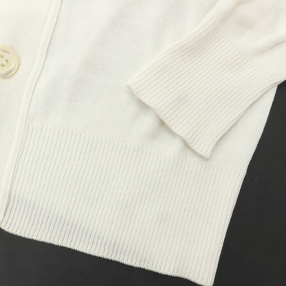 [Used] Letroyes High Gauge Cotton Knit Cardigan White [S] [Condition Rank B] [Men&