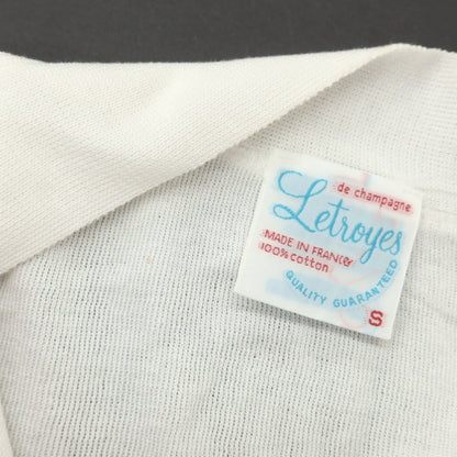 [Used] Letroyes High Gauge Cotton Knit Cardigan White [S] [Condition Rank B] [Men&