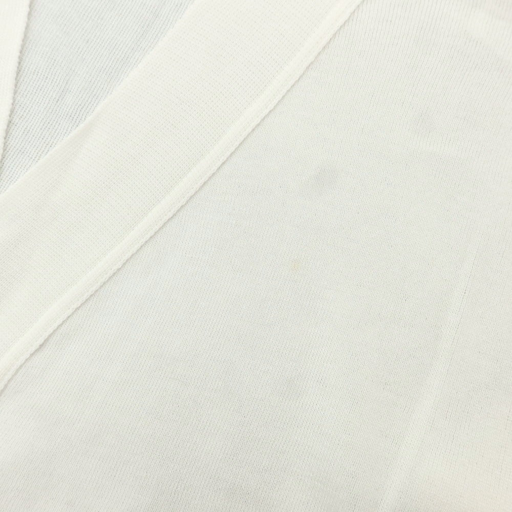 [Used] Letroyes High Gauge Cotton Knit Cardigan White [S] [Condition Rank B] [Men&