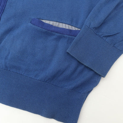 [Used] John Smedley JOHN SMEDLEY high gauge cotton knit cardigan blue [S] [Condition rank C] [Men&