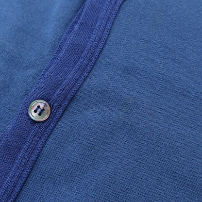 [Used] John Smedley JOHN SMEDLEY high gauge cotton knit cardigan blue [S] [Condition rank C] [Men&
