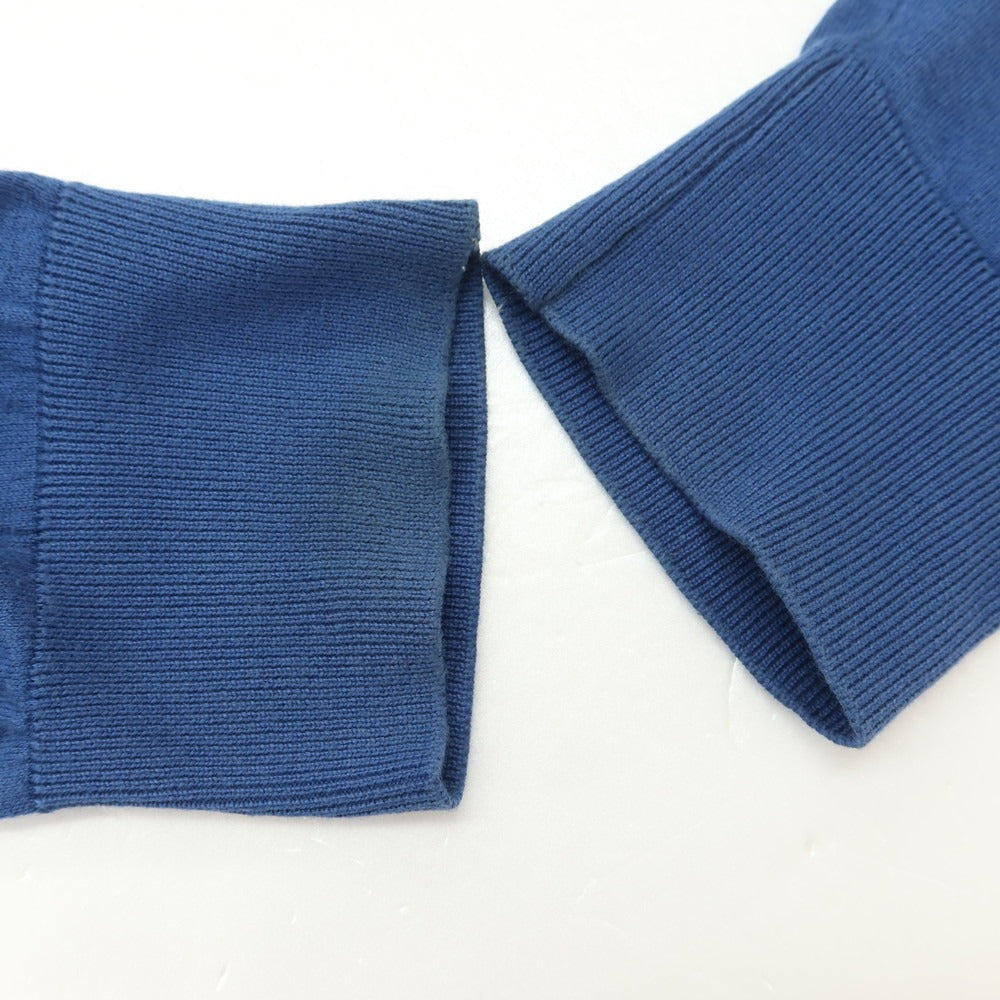 [Used] John Smedley JOHN SMEDLEY high gauge cotton knit cardigan blue [S] [Condition rank C] [Men&