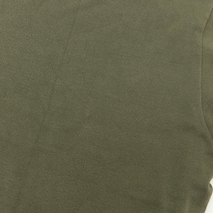 [Used] Letroyes Cotton Crew Neck Short Sleeve Pullover Knit Olive [S] [Condition Rank C] [Men&