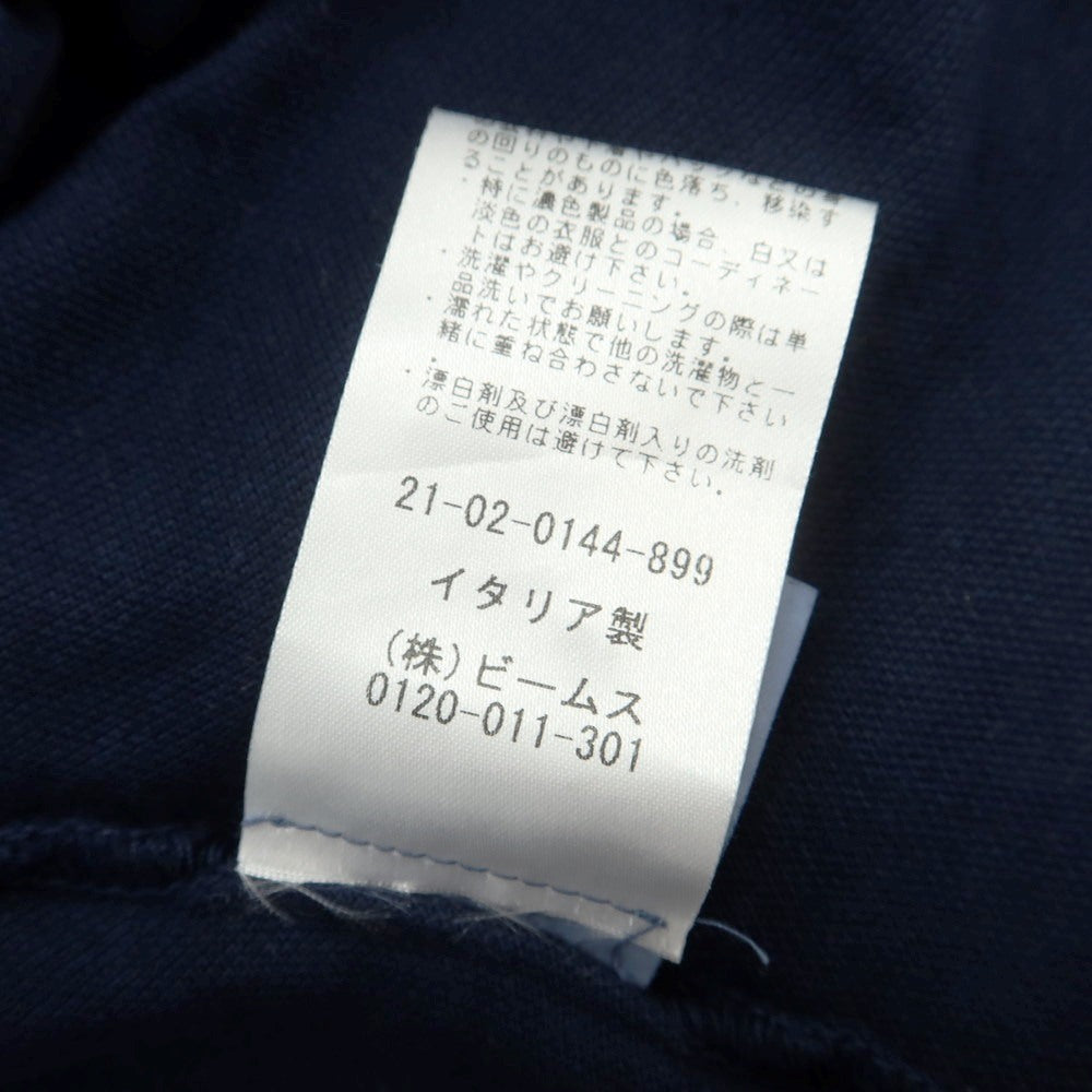[Used] Drumohr Cotton Pique Short Sleeve Polo Shirt Navy [M] [Condition Rank C] [Men&