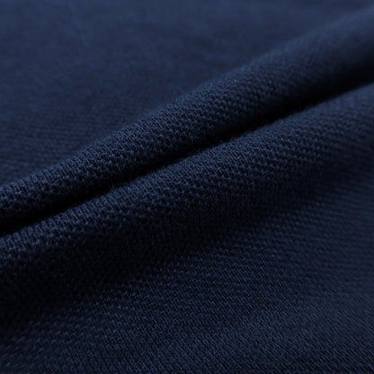 [Used] Drumohr Cotton Pique Short Sleeve Polo Shirt Navy [M] [Condition Rank C] [Men&
