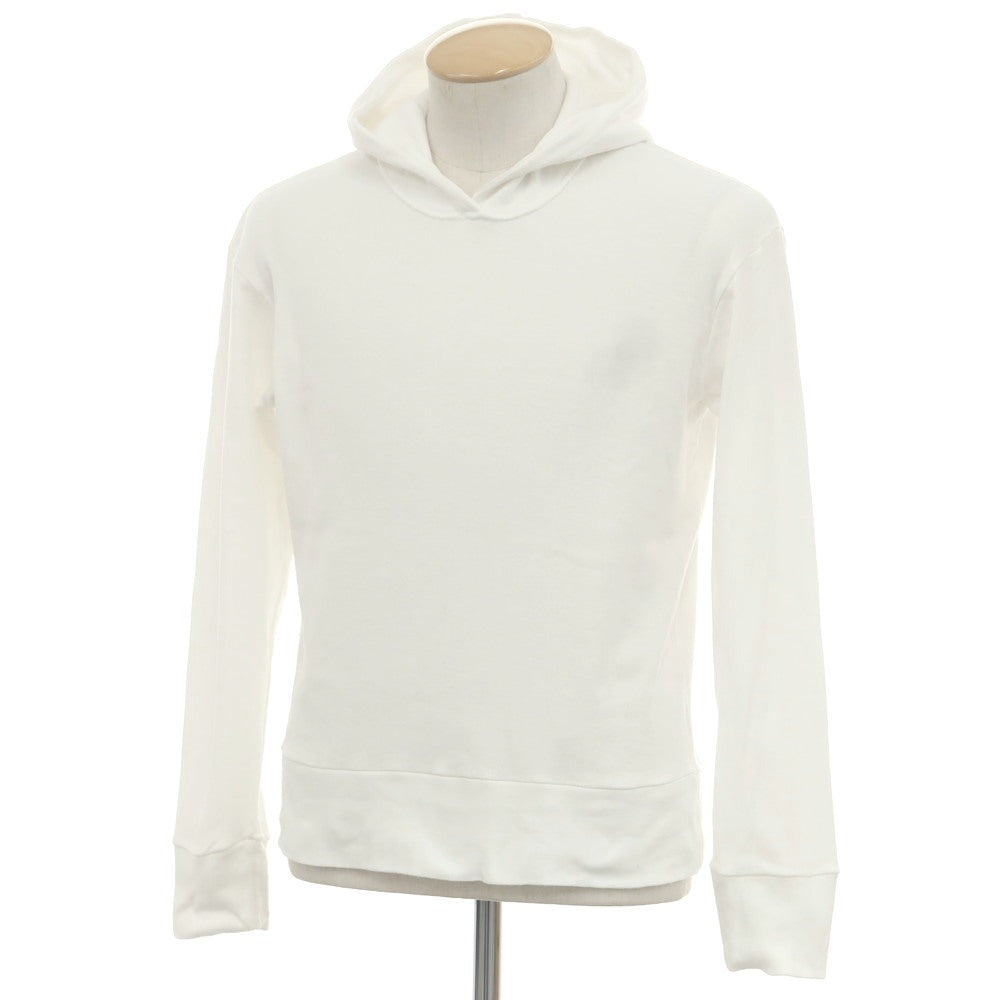 [Used] MAISON CORNICHON Cotton Pullover Hoodie White [1] [Condition Rank C] [Men&