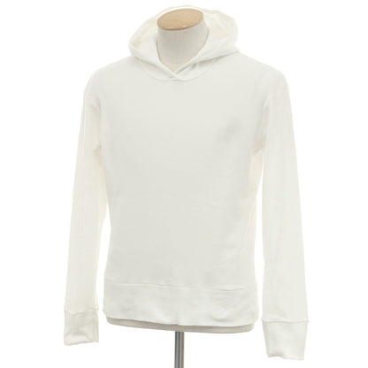 [Used] MAISON CORNICHON Cotton Pullover Hoodie White [1] [Condition Rank C] [Men&